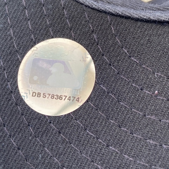 NEW ERA MONTREAL EXPOS BLACK MLB BASEBALL 59FIFTY FITTED HAT UNISEX - Picture 6 of 7